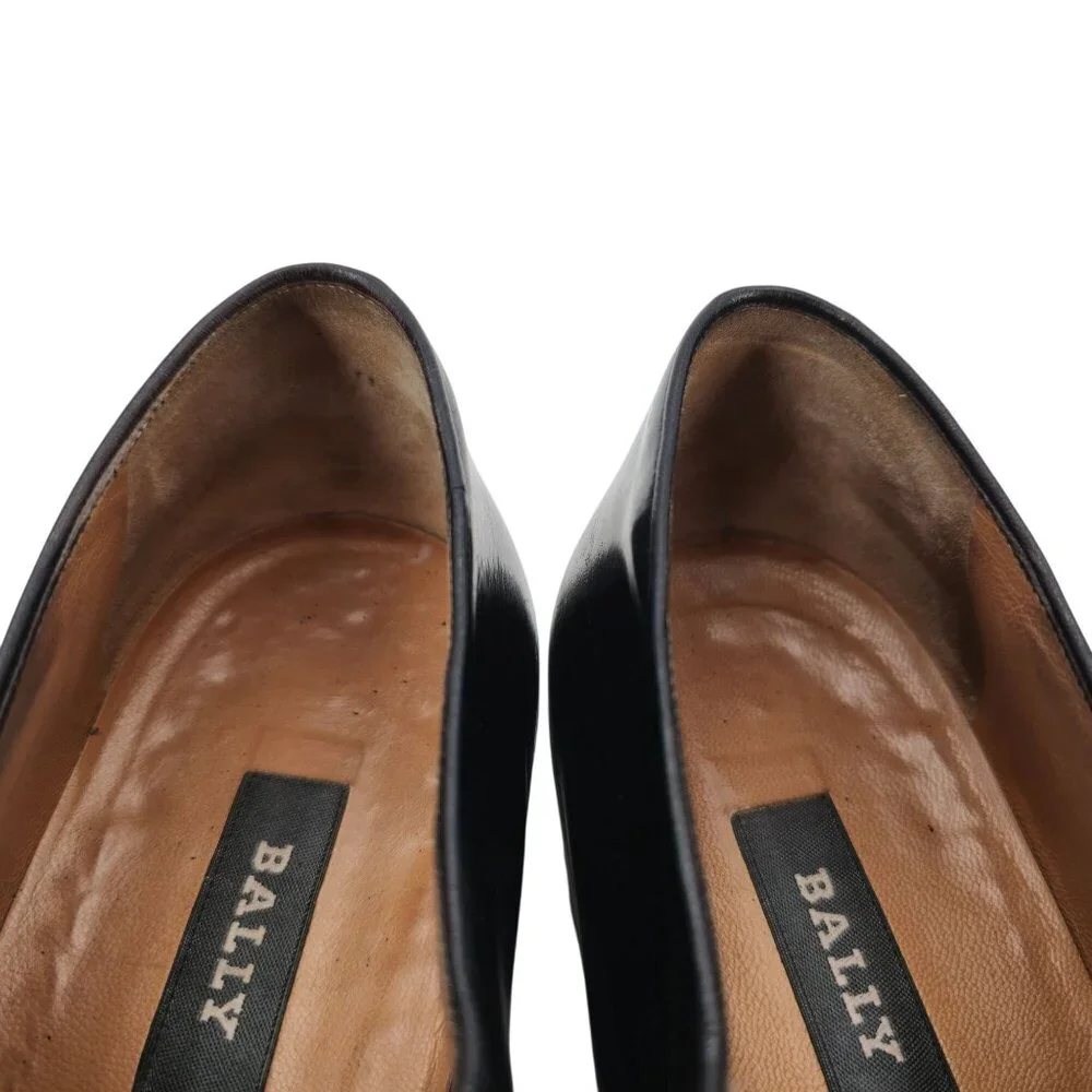 Vintage Bally Switzerland Exotic Ostrich Leather Dress Shoe Men 9.5 Brown Loafer - Picture 6 of 12